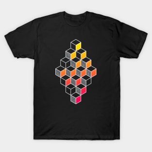 FUTURISTIC 3D PYRAMID T-Shirt